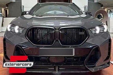 Aero bodykit Black Knight dizajn (piano crna) / BMW X6 G06 LCI M paket (2023-), CBBMG06LCIMPAEROB