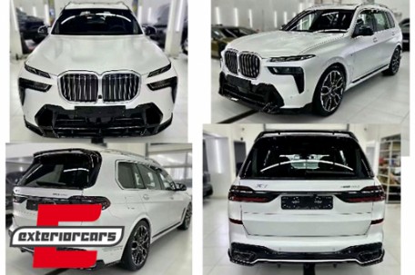 Aero bodykit Black Knight dizajn (piano crna) / BMW X7 G07 LCI M-paket (2023-), CBBMG07LCIMPAEROB