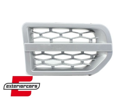Bočna mrežica Autobiography dizajn (srebrna) / Land Range Rover Discovery III (2006-2009), RRSV03S