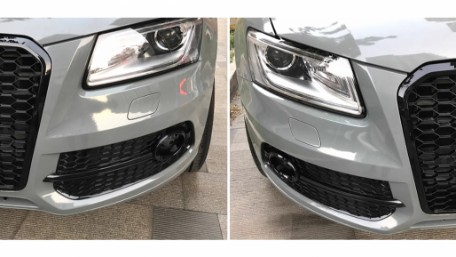 Bočne mrežice RS dizajn (piano crna) / Audi Q5 SUV 8R Facelift (2012-2016), SGAUQ58RB