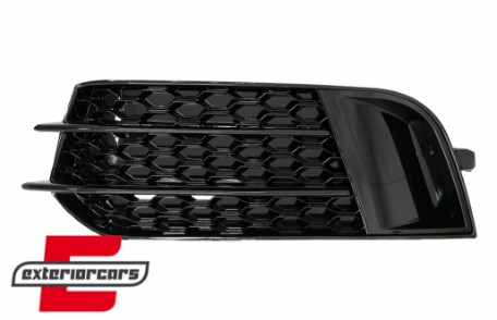 Bočne mrežice RS1 dizajn (piano crna) / Audi A1 8X (2010-2015), SGAUA18XRSB