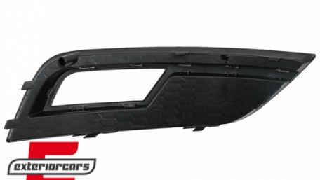 Bočne mrežice RS4 dizajn (crna/chrome) / Audi A4 B8 Facelift (2012-2015), SGAUA4B8FRS4C