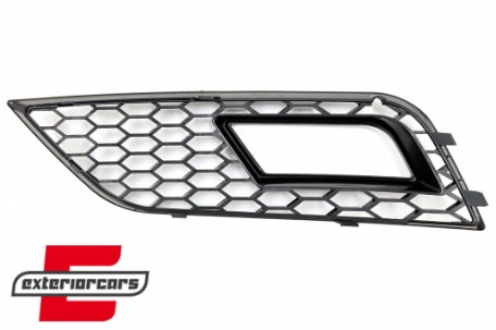 Bočne mrežice RS4 dizajn (piano crna) / Audi A4 B8 Facelift (2012-2015), GRAU20