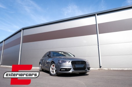 Bočne mrežice RS4 dizajn (piano crna) / AUDI A4 B8 Facelift (2012-2015), SGAUA4B8FRS4B
