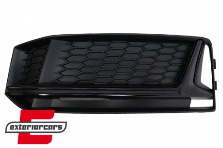 Bočne mrežice RS4 dizajn (piano crna) / Audi A4 B9 limuzina karavan S-Line (2016-2019), SGAUA4B9SBWOH