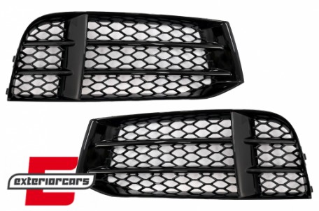 Bočne mrežice RS5 dizajn (piano crna) / Audi A5 8T (2008-2016), SGAUA58TRS
