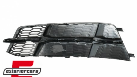 Bočne mrežice S-line dizajn (crna&chrome) / Audi A6 C7 4G S-Line Facelift (2015-2018), SGAUA64GFBWO
