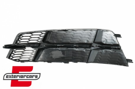Bočne mrežice S-line dizajn (crna&chrome) / Audi A6 C7 4G S-Line Facelift (2015-2018), SGAUA64GFBWO