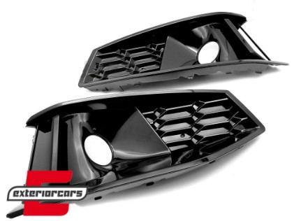 Bočne mrežice S line dizajn (piano crna) / Audi A4 B9.5 Facelift (2020-2024), GRAUA5