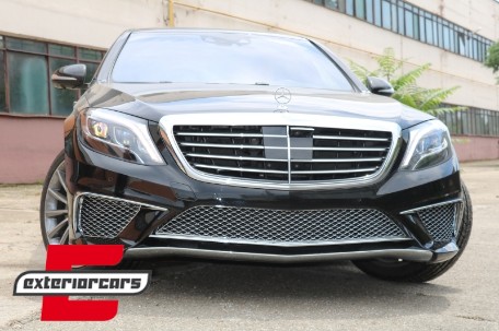 Bočne mrežice S65 AMG dizajn (chrome) / Mercedes S-klasa W222 (2013-2017), SGMBW222S65
