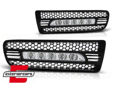 Bočne mrežice sa LED dnevnim svjetlima / VW Golf IV 4 (1997-2005), HAVW06