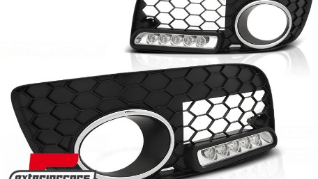 Bočne mrežice sa LED pozicijskim svjetlom / VW Golf 5 (2003-2009), HAVW03