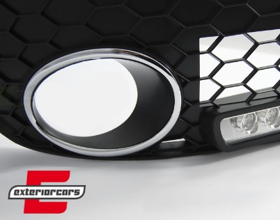 Bočne mrežice sa LED pozicijskim svjetlom / VW Golf 5 (2003-2009), HAVW03