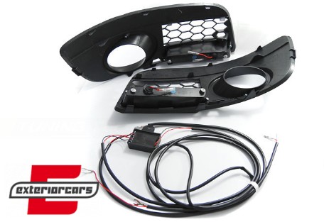 Bočne mrežice sa LED pozicijskim svjetlom / VW Golf 5 (2003-2009), HAVW03