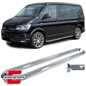 Bočne stepenice (chrome) / VW Transporter Multivan Caravelle T5 T5.1 T6 T6.1 SWB (2003-), 41693