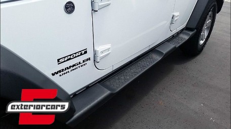 Bočne stepenice Retro dizajn / Jeep Wrangler Rubicon JK (2007-2017) 4 vrata, RBJEWJK4D