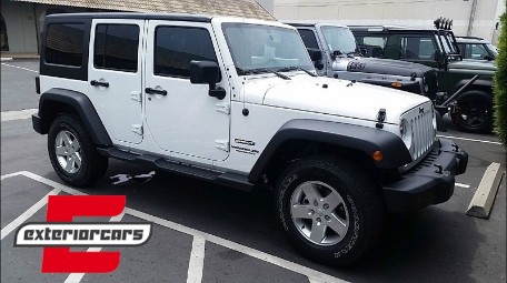 Bočne stepenice Retro dizajn / Jeep Wrangler Rubicon JK (2007-2017) 4 vrata, RBJEWJK4D