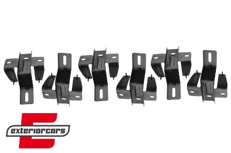 Bočne stepenice Retro dizajn / Jeep Wrangler Rubicon JK (2007-2017) 4 vrata, RBJEWJK4D