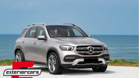 Bočne stepenice sa LED svjetlom dobrodošlice / Mercedes GLE W167 (2019-), RBMBGLEW167L