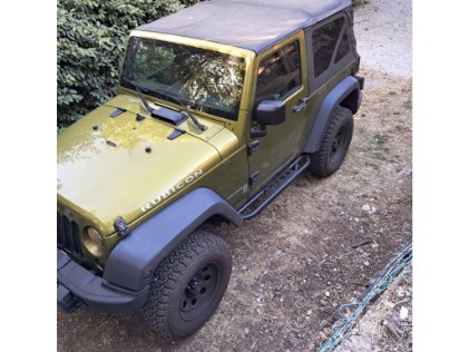 Bočne stepenice željezne / Jeep Wrangler Rubicon JK (2007-2017) 2 vrata, RBJEWJK2DARM