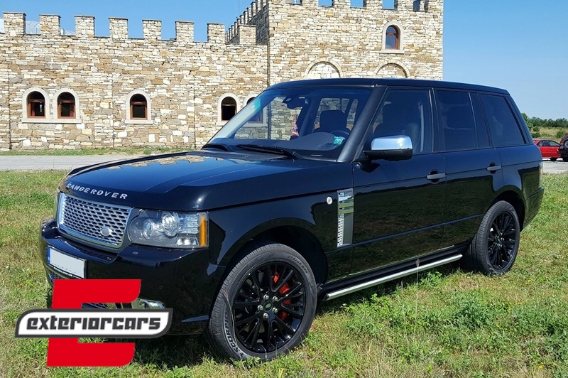 Bočni otvori Autobiography dizajn (siva/srebrna) / Land Range Rover Vogue III L322 (2002-2012), RRSV02GS