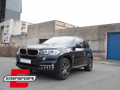 Bočni otvori za zrak M-dizajn (crna/chrome) / BMW X5 F15 (2013-2018), GCP-C00418-E