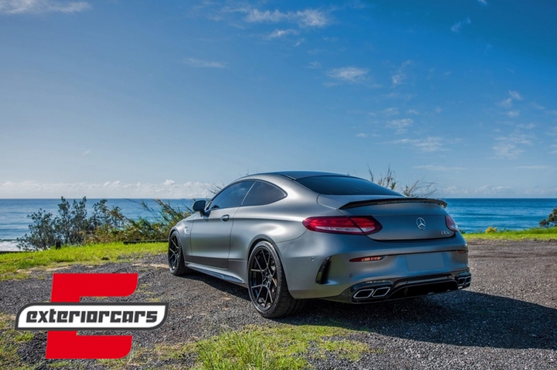 Bočni stražnji flapovi AMG dizajn (piano crna) / Mercedes C-klasa C205 Coupe A205 Cabrio (2014-2018), RBSPMBC205AMG