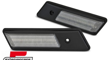 Bočni žmigavaci LED SEQ (chrome) / BMW serije 3 E36 (1990-1996) serije 5 E34 (1988-1995) serije 7 E32 (1986-1994), KBBM45