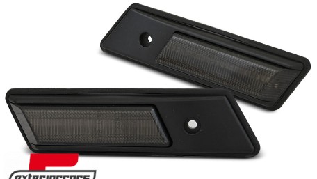 Bočni žmigavaci LED SEQ (smoke) / BMW serije 3 E36 (1990-1996) serije 5 E34 (1988-1995) serije 7 E32 (1986-1994), KBBM46