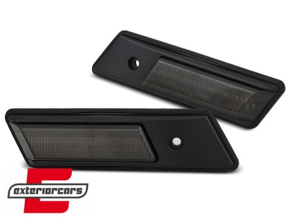 Bočni žmigavaci LED SEQ (smoke) / BMW serije 3 E36 (1990-1996) serije 5 E34 (1988-1995) serije 7 E32 (1986-1994), KBBM46