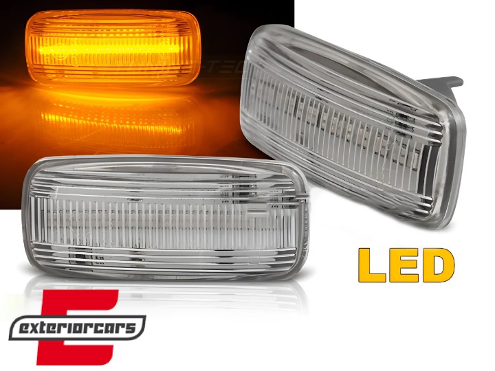 Bočni žmigavci LED (bijela) / Audi A3 8L (2000-2003) A4 B5 (1999-2001) A6 C5 (1997-2004) TT (1999-2006), KBAU10