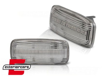 Bočni žmigavci LED (bijela) / Audi A3 8L (2000-2003) A4 B5 (1999-2001) A6 C5 (1997-2004) TT (1999-2006), KBAU10