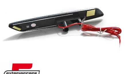 Bočni žmigavci LED F10 look (carbon/smoke) / BMW 1er E81 E82 E87 E88 (2007-2011) 3er E90 E91 E92 E93 (2004-2011) 5er E60 E61 (2003-2010), KBBM32