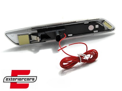 Bočni žmigavci LED F10 look (chrome/smoke) / BMW 1er E81 E82 E87 E88 (2007-2011) 3er E90 E91 E92 E93 (2004-2011) 5er E60 E61 (2003-2010), KBBM33