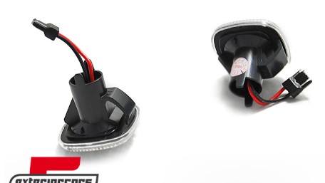 Bočni žmigavci LED SEQ (bijela) / AUDI A3 (1996-2000) A4 (1994-1998) ŠKODA FABIA (2000-2004) OCTAVIA (1997-2004), KBAU26