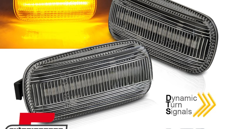Bočni žmigavci LED SEQ (bijela) / AUDI A3 (2003-2012) A4 S4 RS4 (2001-2008) A6 (2004-2011), KBAU23