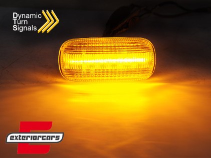 Bočni žmigavci LED SEQ (bijela) / AUDI A3 (2003-2012) A4 S4 RS4 (2001-2008) A6 (2004-2011), KBAU23