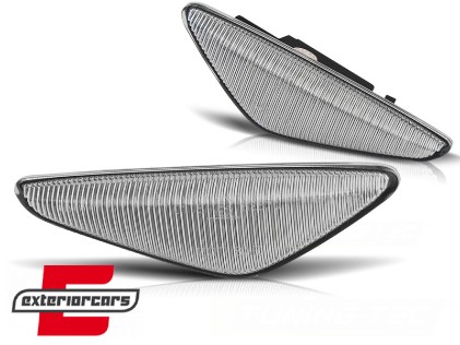 Bočni žmigavci LED SEQ (bijela) / BMW X3 F25 (2010-2014) X5 E70 (2007-2013) X6 E71 (2008-2014), KBBM35