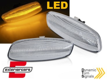 Bočni žmigavci LED SEQ (bijela) / PEUGEOT 207 308 3008 5008 CITROEN C3 C4 C5 DS3 DS4, KBPE15