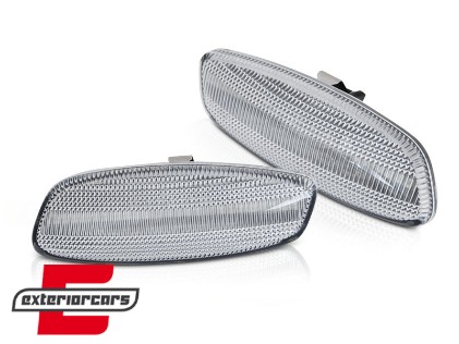 Bočni žmigavci LED SEQ (bijela) / PEUGEOT 207 308 3008 5008 CITROEN C3 C4 C5 DS3 DS4, KBPE15