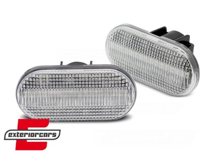 Bočni žmigavci LED SEQ (bijela) / RENAULT CLIO II / TWINGO II / SCENIC / KANGOO, KBRE15