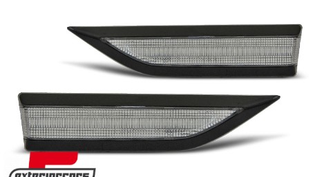 Bočni žmigavci LED SEQ (crna/bijela) / VW Caddy IV (2015-2020), KBVW23
