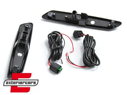 Bočni žmigavci LED SEQ (crna/smoke) / BMW serije 5 F10 F11 (2010-2014), KBBM58