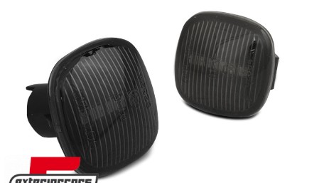 Bočni žmigavci LED SEQ (smoke) / AUDI A3 (1996-2000) A4 (1994-1998) ŠKODA FABIA (2000-2004) OCTAVIA (1997-2004), KBAU27