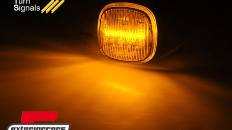 Bočni žmigavci LED SEQ (smoke) / AUDI A3 (1996-2000) A4 (1994-1998) ŠKODA FABIA (2000-2004) OCTAVIA (1997-2004), KBAU27