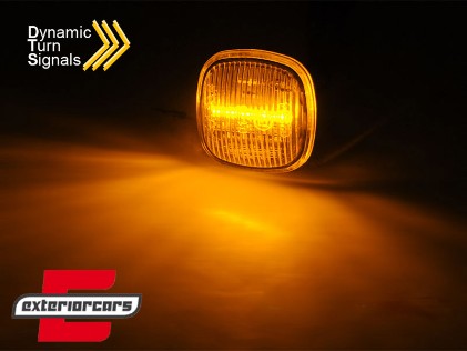 Bočni žmigavci LED SEQ (smoke) / AUDI A3 (1996-2000) A4 (1994-1998) ŠKODA FABIA (2000-2004) OCTAVIA (1997-2004), KBAU27