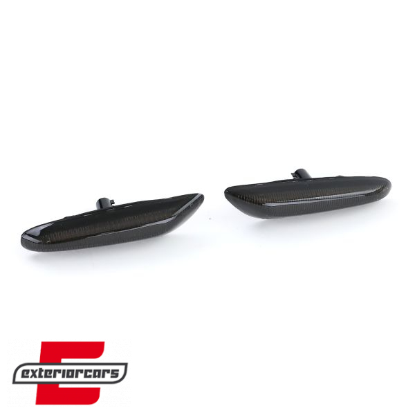 Bočni žmigavci LED SEQ (smoke) / BMW 1er E81 E82 E87 E88 (2004-2013) 3er E46 (2001-2005) E90 E91 E92 E93 (2004-2012) 5er E60 E61 (2003-2010), KBBM39