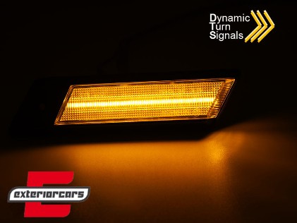 Bočni žmigavci LED SEQ (smoke) / BMW serije 3 E30 (1982-1994) serije 5 E28 (1981-1988) serije 6 E24 (1976-1989) serije 7 E23 (1977-1987), KBBM60