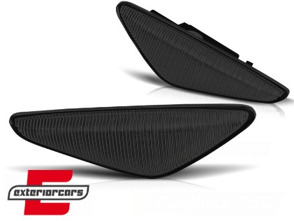 Bočni žmigavci LED SEQ (smoke) / BMW X3 F25 (2010-2014) X5 E70 (2007-2013) X6 E71 (2008-2014), KBBM36