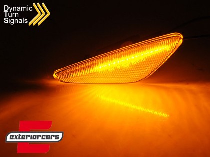 Bočni žmigavci LED SEQ (smoke) / BMW X3 F25 X4 F26 (2013-2018), KBBM53